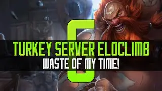 ◄ Waste of my Time! ► Patch 6.4 - Turkey Server EloClimb - Gragas Gameplay [German/HD/S6]