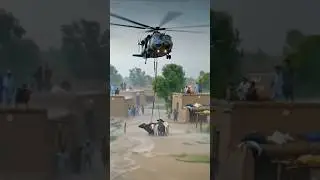 Village Submerged in Brutal Flood 🌊💔 | Rescue Mission Begins #youtubeshorts