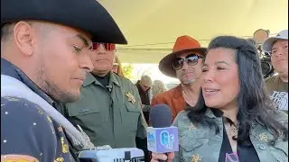 Entrevista para el gordo y la flaka y varios programas mas en el festival d la que buena Jose Torres