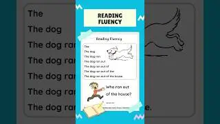 Free Reading Fluency Comprehension &ndash; Exercise 1 #shorts