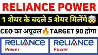 Reliance Power Share Latest news today | rpower share latest news | Rpower Share Target
