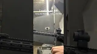 Skills Check: How to Load an AR15 Thumb release bolt #firearmstraining #rifletraining #riflemen
