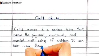 Essay on Child abuse in English / child abuse essay / #childabuse #childabuseawareness #children