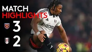 HIGHLIGHTS | West Ham 3-2 Fulham | Unbeaten Run Comes To An End ☹️