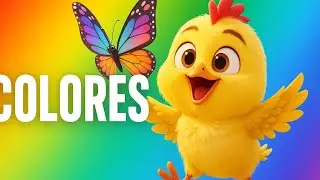 Colores para Niños 🌈 Rojo, Amarillo y Verde con Manico