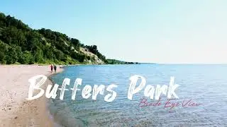 Bluffers Park Beach Toronto | Lake ontario | Scarborough Bluffs | Birds Eye View | DJI Drone Video
