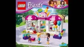 LEGO Friends 41132 - Heartlake Party Shop - Building Instructions