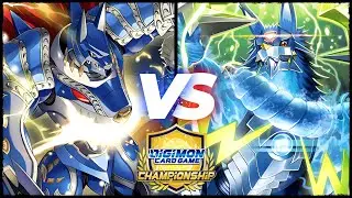 Round 1 Digimon TCG Championship Finals LATAM: MirageGaogamon vs Fenriloogamon | EX8 2025