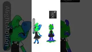 Meet my DW OC|-mozea the slime #animation #dandysworld #oc #slime ##roblox