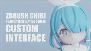 Скульптура персонажей Zbrush Chibi Глава 1_1