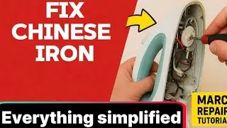How to Fix an Electric Iron Step by Step | Easy Repair Tutorial 
