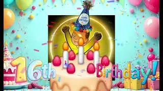 Today Is My 16th Birthday!! 🎂 🥳 🎉 