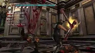 Ninja Gaiden II - Church Fight - No Damage, No Ninpo (Tonfa) - Master Ninja