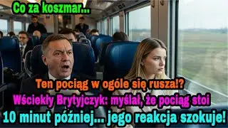 Furia Brytyjczyka Po Niemieckim Ice! Myślał, Że Polskie Pendolino Stoi. Jaki Był Finał?