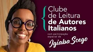 Igiaba Scego no Clube de Leitura de autores italianos do IIC Rio