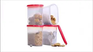 Dry storage containers Tupperware MM Oval