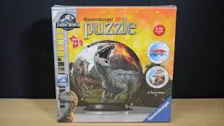 Ravensburger 3D Jurassic World Fallen Kingdom Puzzle Review!