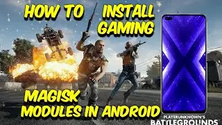 How to Install Gaming Magisk Modules in Android | Ft. Realme X3 with Resurrection Remix OS