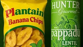 Ultimate Snack Face-Off: Banana Chips vs Lentil Papadums! #SnackBattle #BananaChips #LentilSnacks