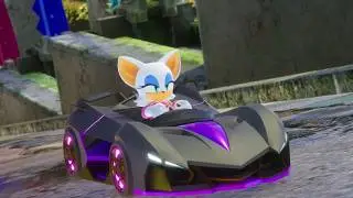 Sonic Racing CrossWorlds (Her first time playing this game)