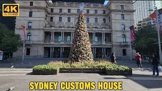 4K walking tour in Sydney Customs House