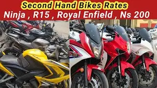 Second Hand Bikes In Hyderabad // Second Hand Bike Showroom In Hyderabad//Ninja & Royal Enfield Bike