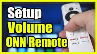How to Setup TV Volume Buttons on Remote using ONN 4k Streaming Box (Google TV)