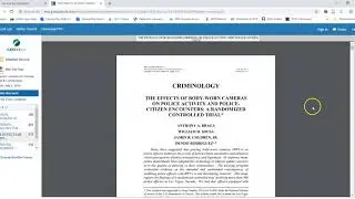 Library database tutorial