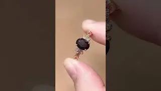 Oval Black Onyx Engagement Ring Set | Rose Gold Leaf Moissanite Wedding Band | Anniversary Gift