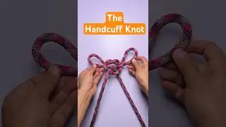 Handcuff Knot#knot #rope #knottying