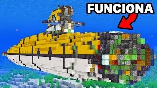 ​CONSTRUÍ UM SUBMARINO NO MINECRAFT