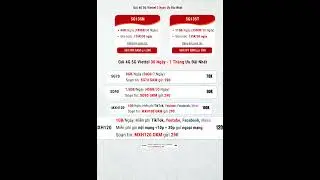 Review g&oacute;i mạng Viettel 1 th&aacute;ng &ndash; d&ugrave;ng thực tế mới biết #trending #tintuc #top #thinhhanhxuhuong