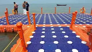 Floating Bridge Adventure at Kuzhuppilly Beach - A Stunning Walk into the Sea!