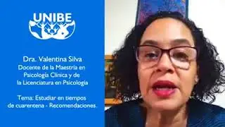 Estudiar en tiempos de Carentena - Dra. Valentina Silva