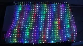 LEDLightingHut Digital RGB LED Netting Grid Light