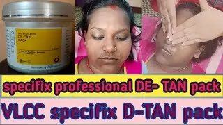 |How To Use Specifix DE- TAN Pack Step By Step || Specific DE-TAN Pack Kaise Use Kare Step By Step|
