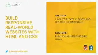 062 Placing and Spanning Grid Items of html css 