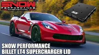 Release the Hidden Potential of your LT4 with this Billet Supercharger Lid Water-Methanol System!
