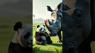 When Pandas Meet Dinosaurs: 6 Wild Hybrid Creatures #animalintelligence #animalfusion #aianimals