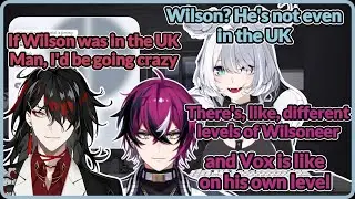 What would happen if Wilson were from UK (+ Vox talks about him as the only European in Niji😭)