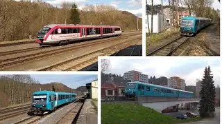 Arriva vlaky v Železném Brodě - sestřih duben 2021
