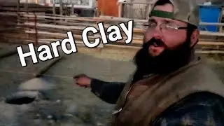 #how #howto #homestead #fence How to Build Post & Pole fence in Hard Clay part 1 | October-thon #16