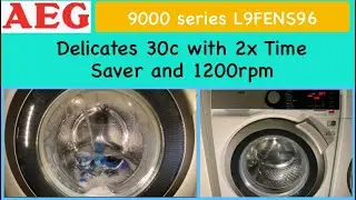 AEG 9000 Series L9FENS96 - Delicates 30&deg; with 2x Time Saver (Full cycle)