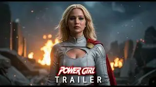 Power Girl (2026) &mdash; Первый трейлер | Дженнифер Лоуренс, Джаред Лето &mdash; Концептуальный трейлер