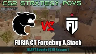 FURIA CT Forcebuy A Stack - Anubis G1R14 | FURIA | BLAST Bounty 2026 Season 1 #cs2 #counterstrike2
