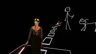 Beat Saber Hide & Seek - Amber Run - Imogen Heap cover (wall art) Mixed Reality