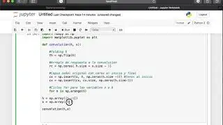 Procesamiento de señales - Convolución en python