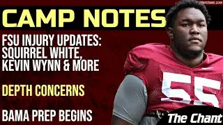 FSU Football PRACTICE UPDATE | INJURY NEWS | Building Depth | The Chant | Florida State Football