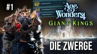 Angepasst an den Untergrund - Die Zwerge #1 | Let's Play Age of Wonders 4 | deutsch