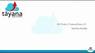All Project Transactions GI